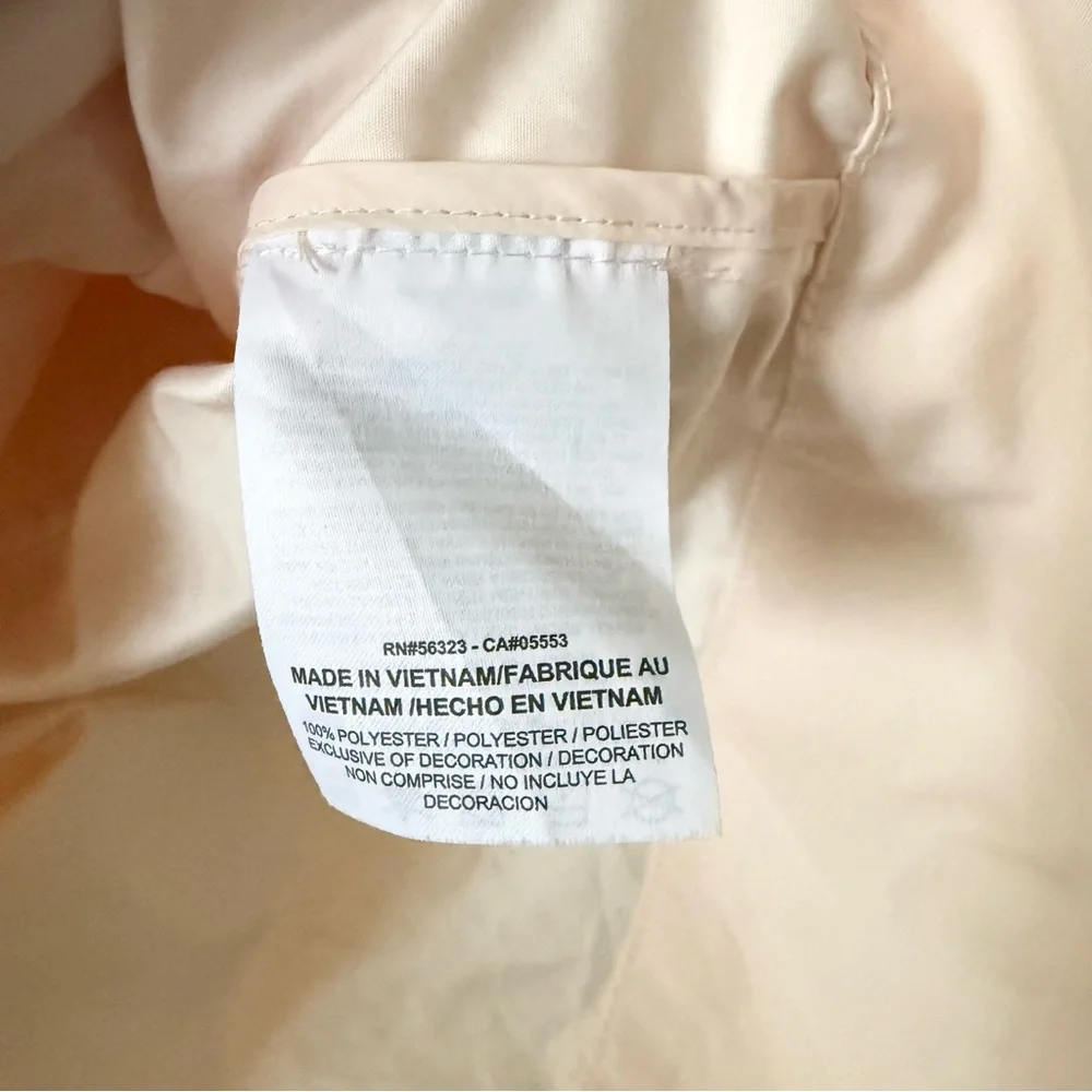 Nike Light Peach Hooded windbreaker Jacket XS‎